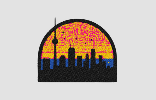 DuskClub City Embroidered Hoodie - DuskClub - Front Side