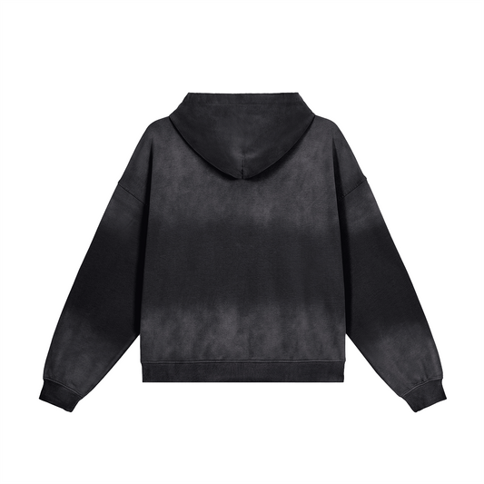 Dusk Sun-Faded Hoodie - DuskClub - Back Side