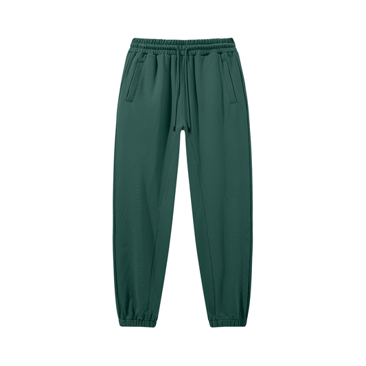 Baggy Green Jogger - DuskClub - Back Side