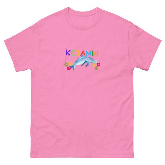 Ketamin T-shirt - DuskClub - rosa - front