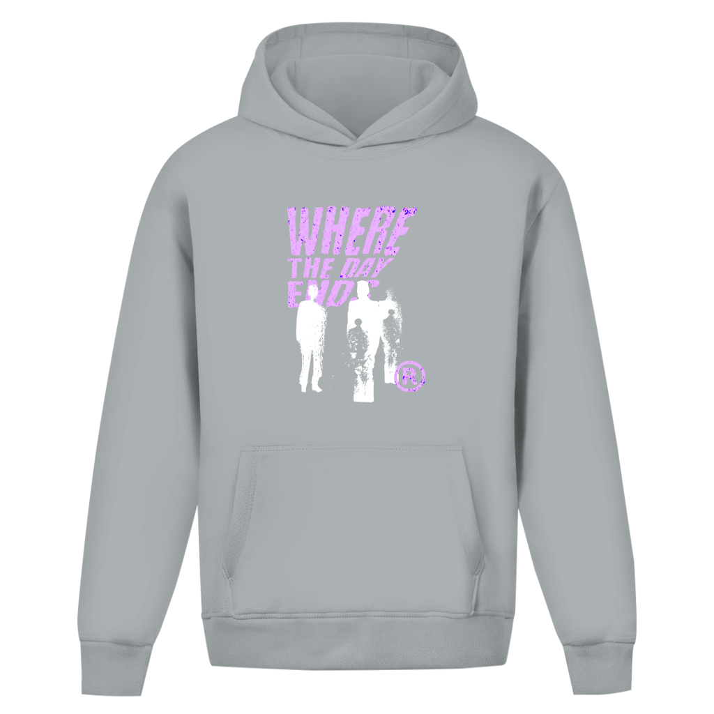 Where The Day Ends Oversized Hoodie Zweitbild