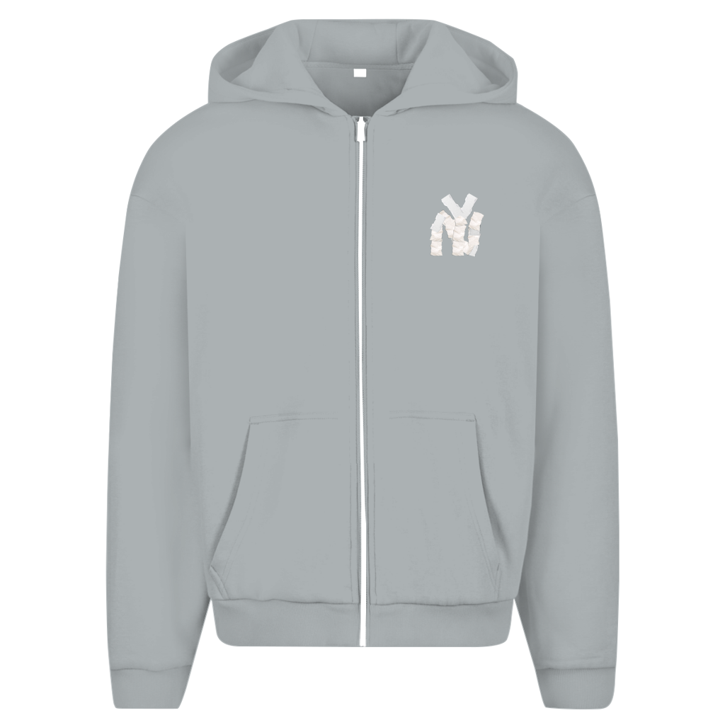 Oversize New York Zipper Hoodie - DuskClub Hauptbild