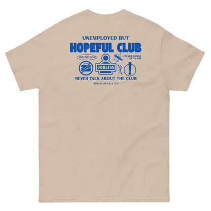Unemployed T-shirt - DuskClub - Back Side