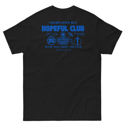 Unemployed T-shirt - DuskClub - Back Side