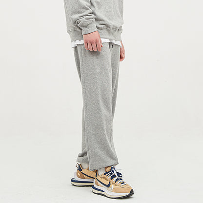 Baggy Gray Jogger - DuskClub - Side View