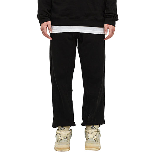 Baggy Black Jogger - DuskClub - Front Side
