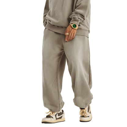 Vintage Khaki Jogger - DuskClub - Front Side