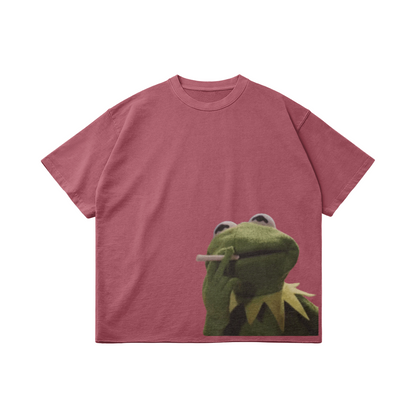 Smoking Kermit Tee - DuskClub