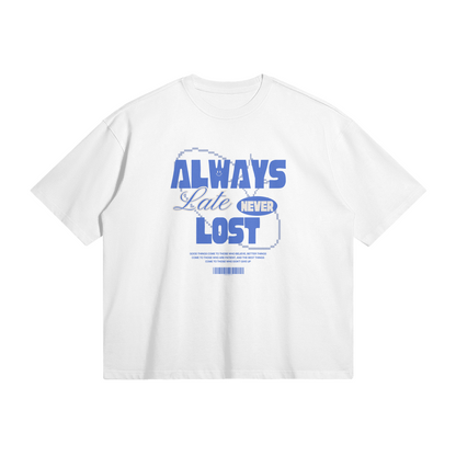 Always Late, Never Lost - Heavy Tee - DuskClub