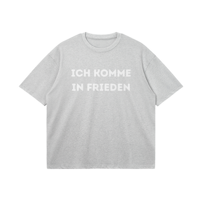 Ich komme in Frieden T-shirt - DuskClub  - Front Side