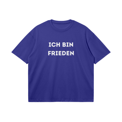 Ich bin Frieden T-shirt - DuskClub  - Front Side