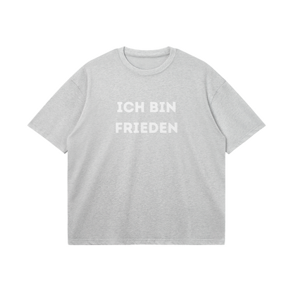 Ich bin Frieden T-shirt - DuskClub  - Front Side