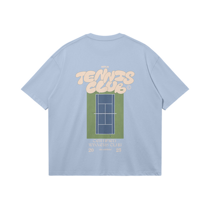 Tennis Club T-shirt - DuskClub  - Back Side