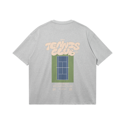 Tennis Club T-shirt - DuskClub  - Back Side