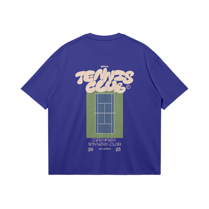 Tennis Club T-shirt - DuskClub  - Back Side