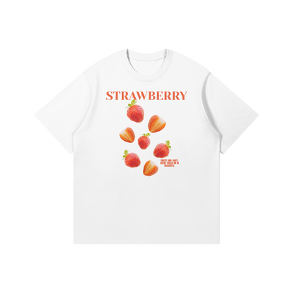 Strawberry T-Shirt - DuskClub - Front Side