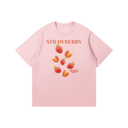 Strawberry T-Shirt - DuskClub - Front Side