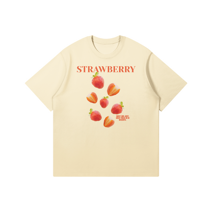 Strawberry T-Shirt - DuskClub - Front Side