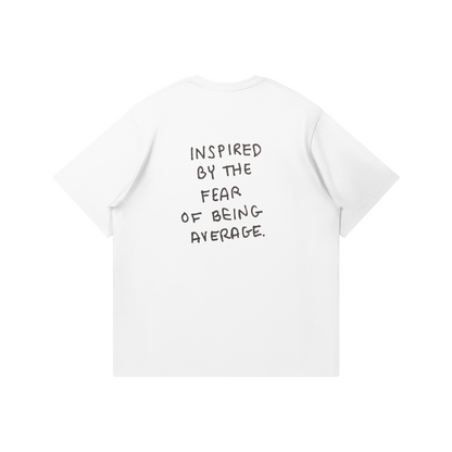 Fear of being average T-shirt - DuskClub - Back Side