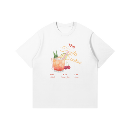 Tequila Sunrise T-shirt - DuskClub - Front Side
