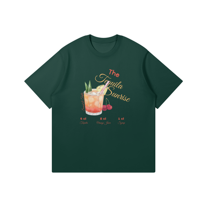 Tequila Sunrise T-shirt - DuskClub - Front Side