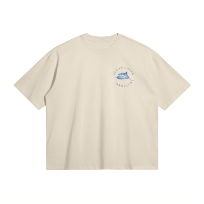 Ocean Lover - Oversized T-shirt - DuskClub - Front Side