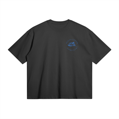 Ocean Lover - Oversized T-shirt - DuskClub - Front Side