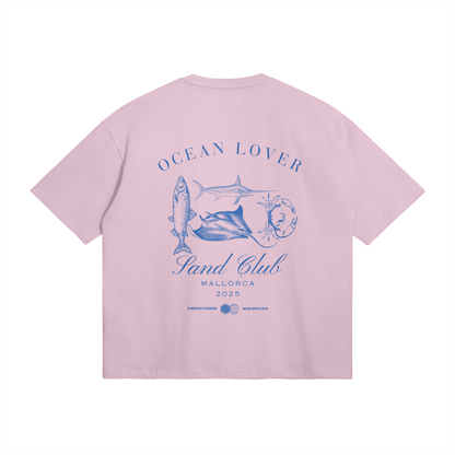 Ocean Lover - Oversized T-shirt - DuskClub - Back Side