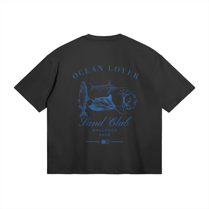 Ocean Lover - Oversized T-shirt - DuskClub - Back Side