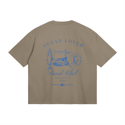 Ocean Lover - Oversized T-shirt - DuskClub - Back Side