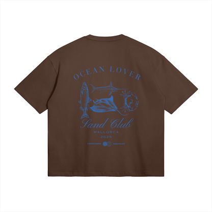 Ocean Lover - Oversized T-shirt - DuskClub - Back Side