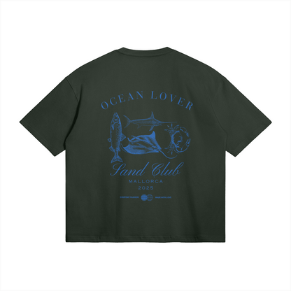 Ocean Lover - Oversized T-shirt - DuskClub - Back Side