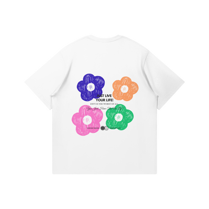 Just Live Your Life T-Shirt - DuskClub - Back Side