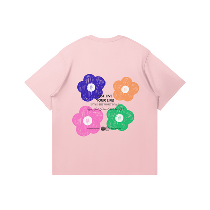 Just Live Your Life T-Shirt - DuskClub - Back Side