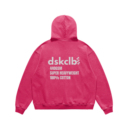 DuskClub Vintage Hoodie - DuskClub - Back Side