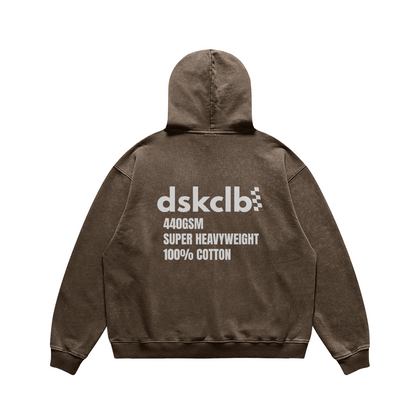 DuskClub Vintage Hoodie - DuskClub - Back Side
