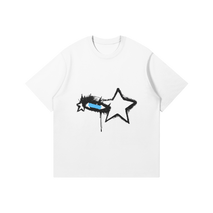 Dripping Eye T-shirt - DuskClub - Front Side