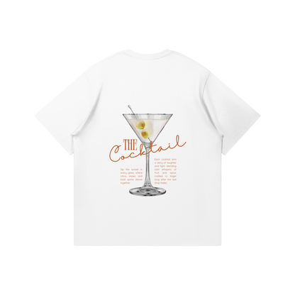 Cocktail T-Shirt - DuskClub - Front Side