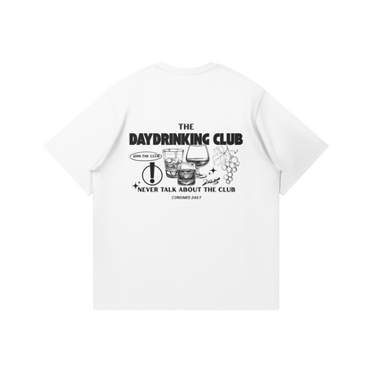 Daydrinking T-Shirt - Backprint - DuskClub - Back Side