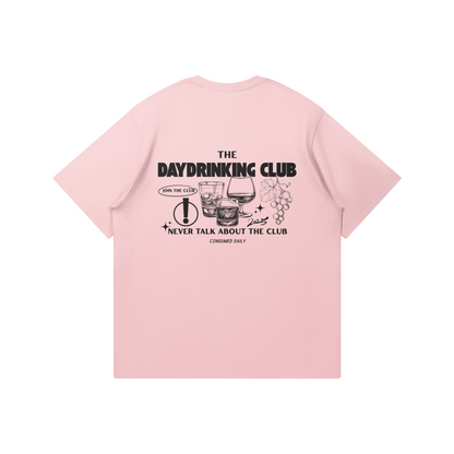 Daydrinking T-Shirt - Backprint - DuskClub - Back Side