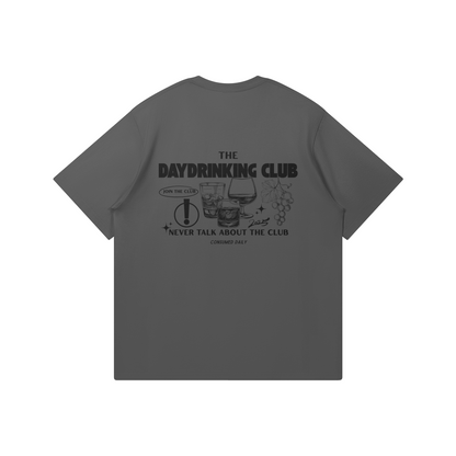 Daydrinking T-Shirt - Backprint - DuskClub - Back Side