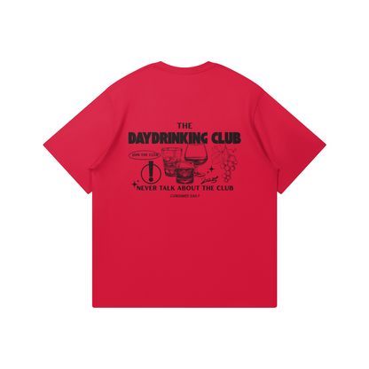 Daydrinking T-Shirt - Backprint - DuskClub - Back Side