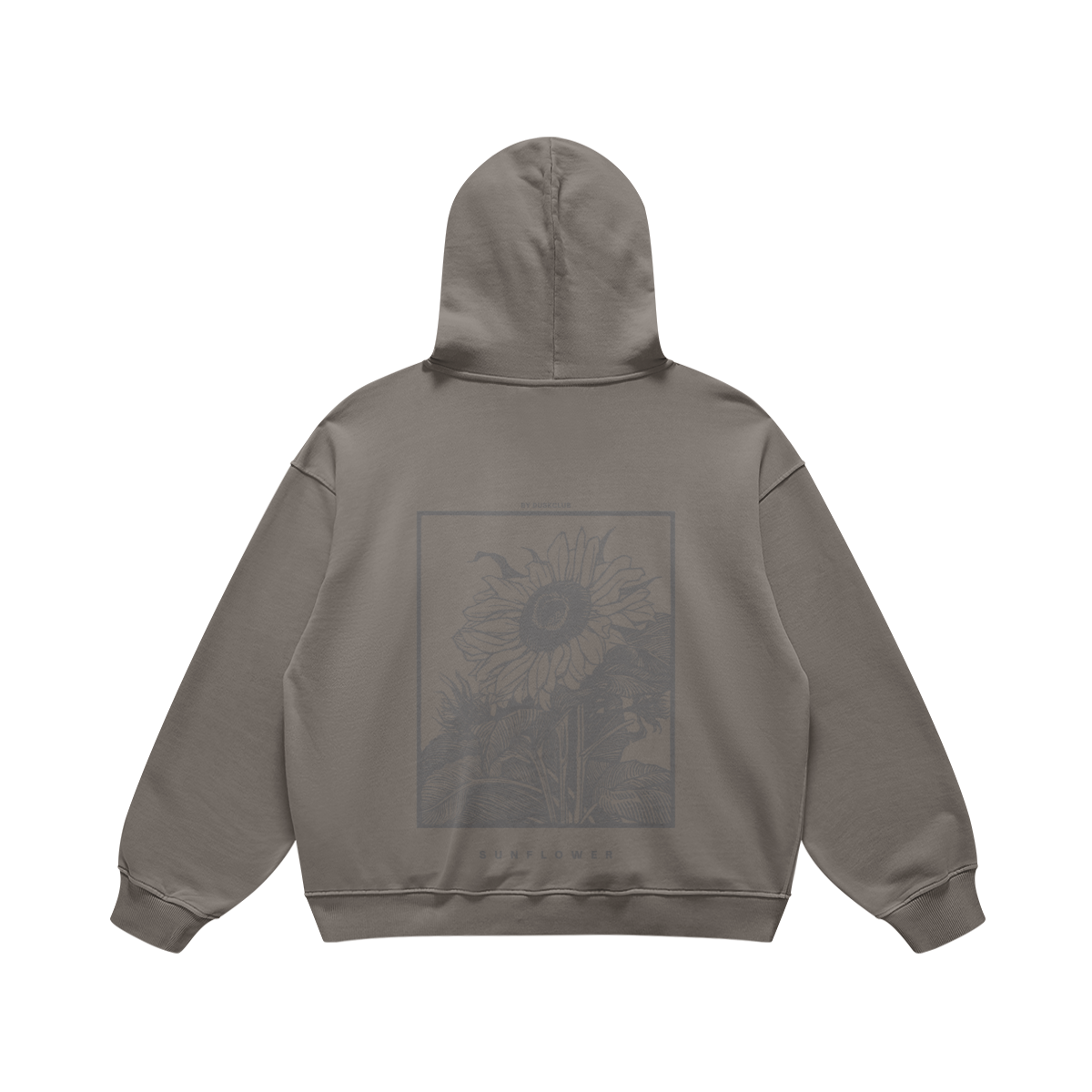 Sunflower Hoodie - DuskClub - Back Side