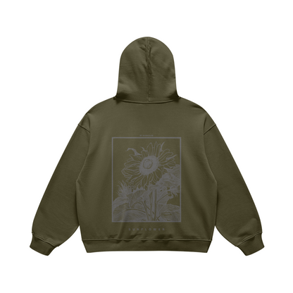 Sunflower Hoodie - DuskClub - Back Side