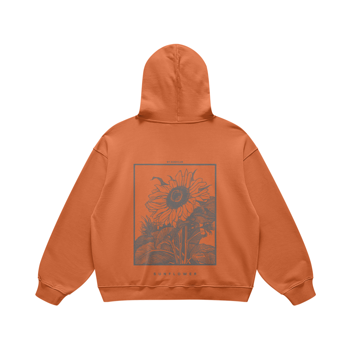 Sunflower Hoodie - DuskClub - Back Side