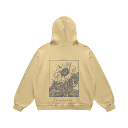 Sunflower Hoodie - DuskClub - Back Side
