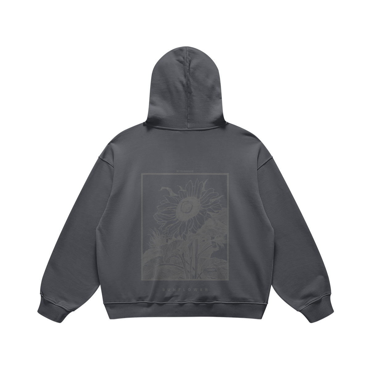 Sunflower Hoodie - DuskClub - Back Side