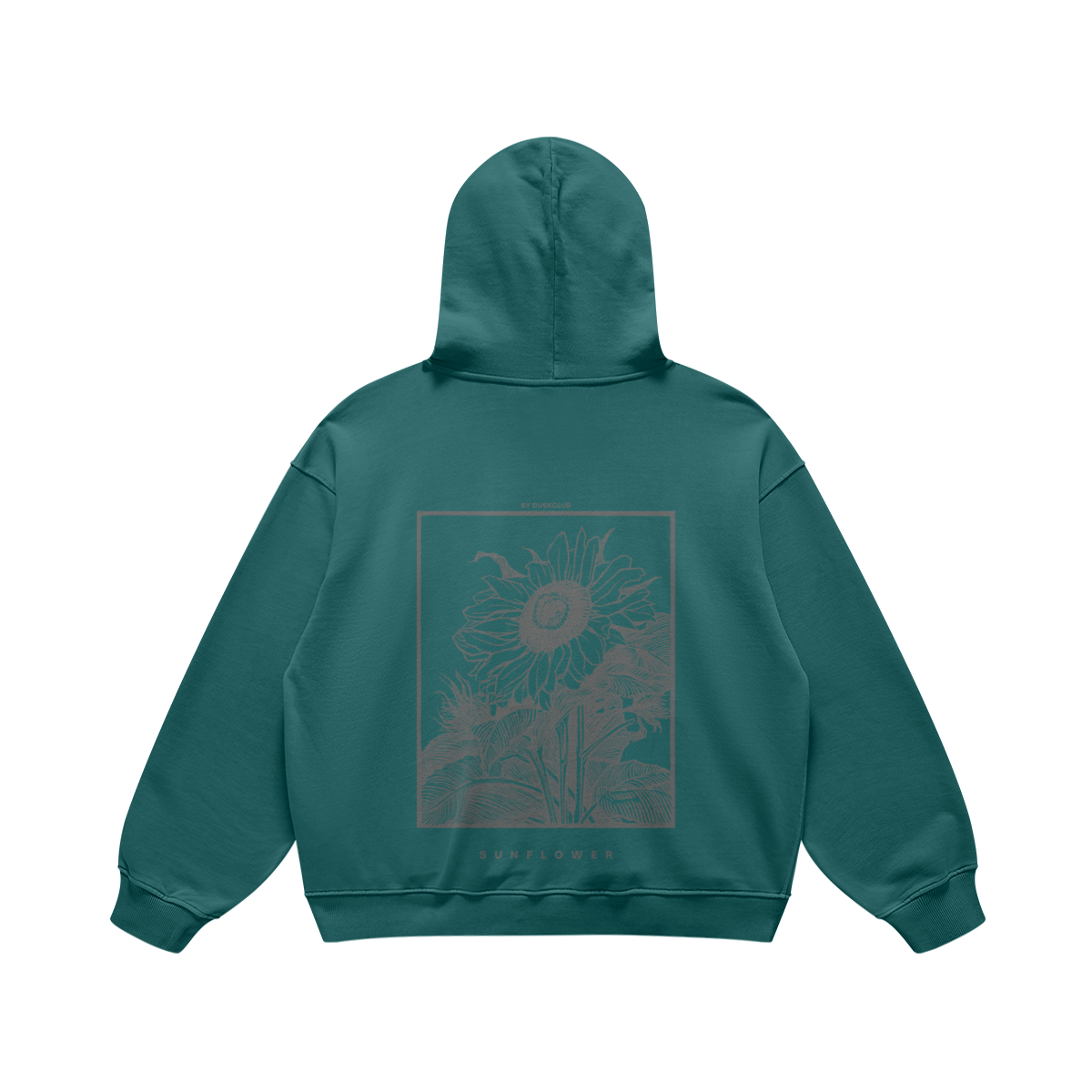 Sunflower Hoodie - DuskClub - Back Side