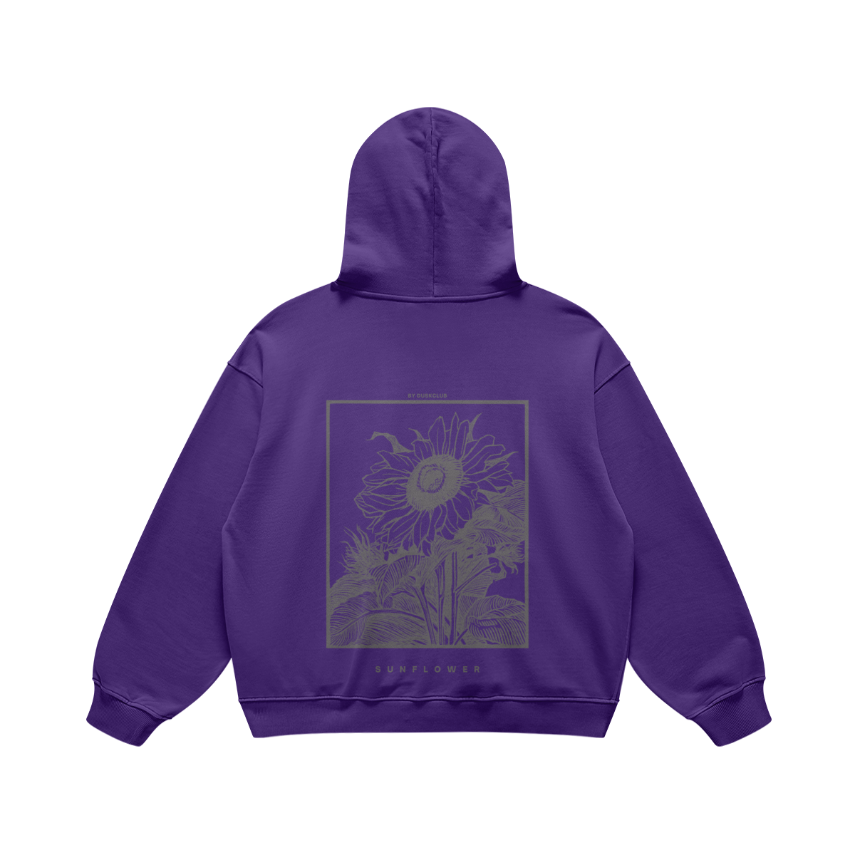 Sunflower Hoodie - DuskClub - Back Side