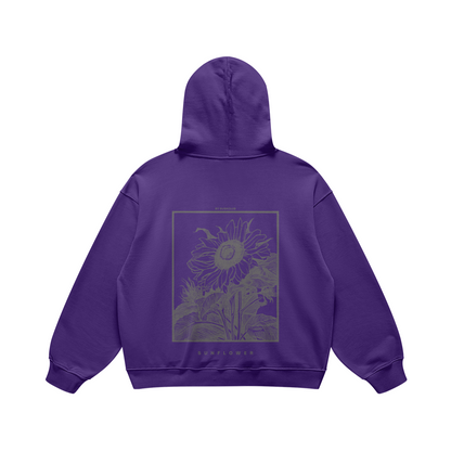 Sunflower Hoodie - DuskClub - Back Side